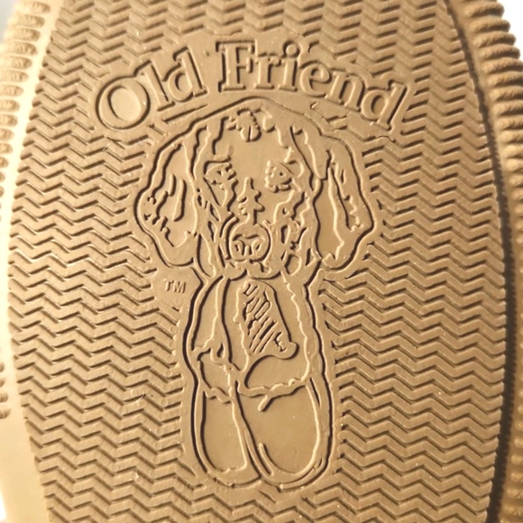 Old Friend Gemuine Suede & Sheepskin Chestnut Moccasin Slipper Size 10 LIKE NEW! - Picture 11 of 13